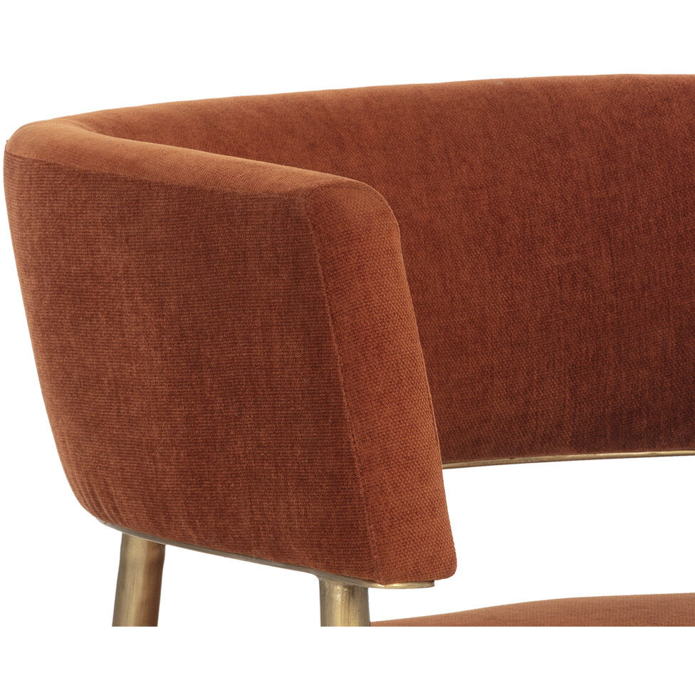 Maestro Danny Rust Lounge Chair